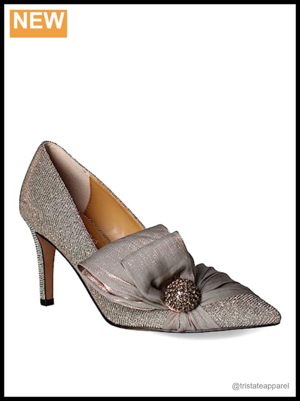 J Renee Hirisha Heels Memory Foam Stiletto Pump Special Occasion Dress Shoe